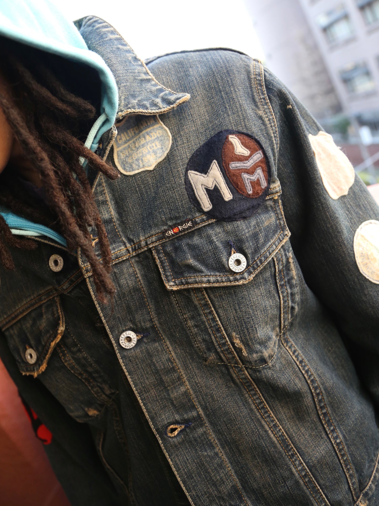2000S ENERGIE DENIM TRUCKER JACKT