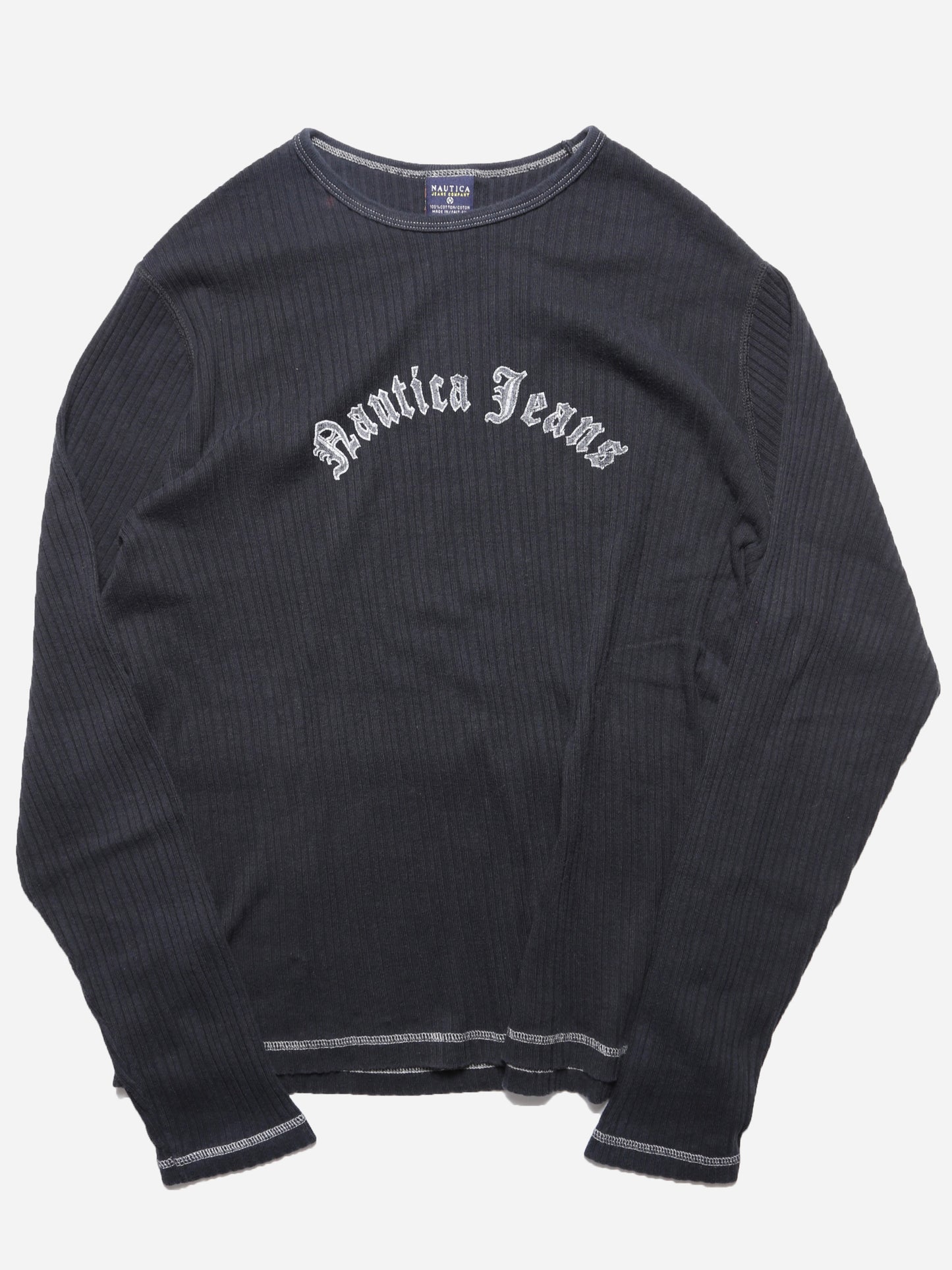 2000S NAUTICA JEANS L/S TOP