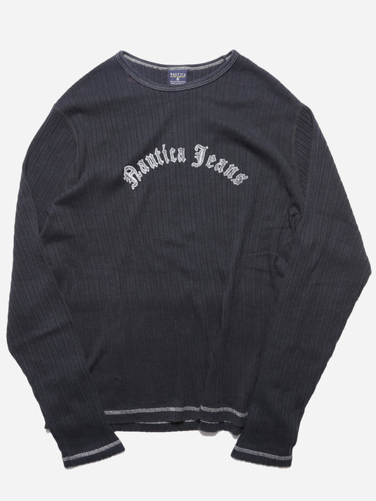 2000S NAUTICA JEANS L/S TOP
