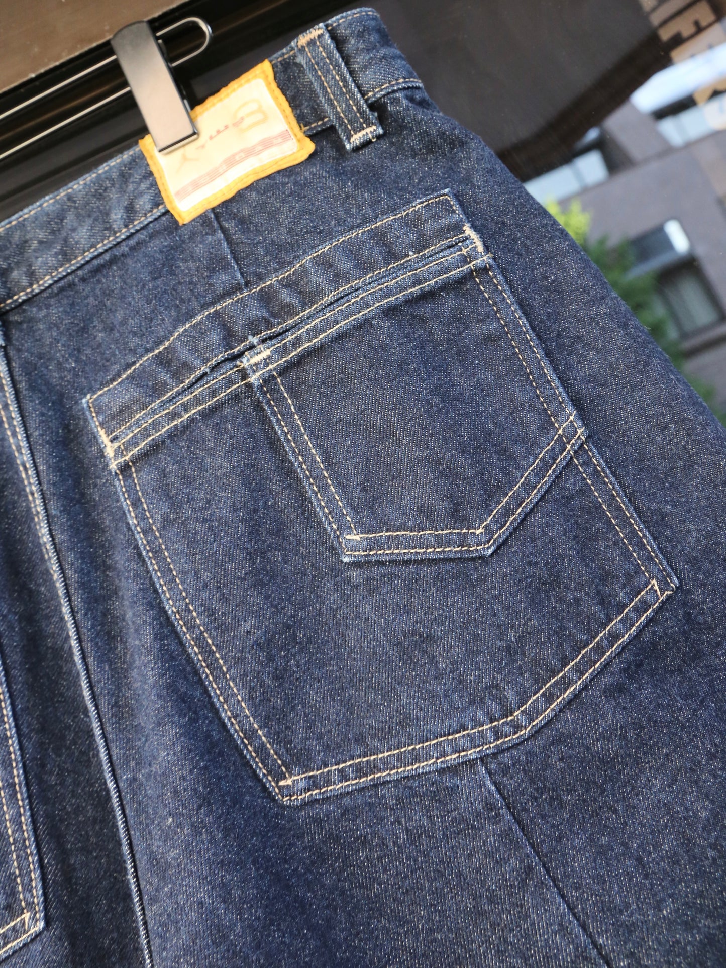 2000S NIKE JORDAN TWO3 BAGGY DENIM SHORTS