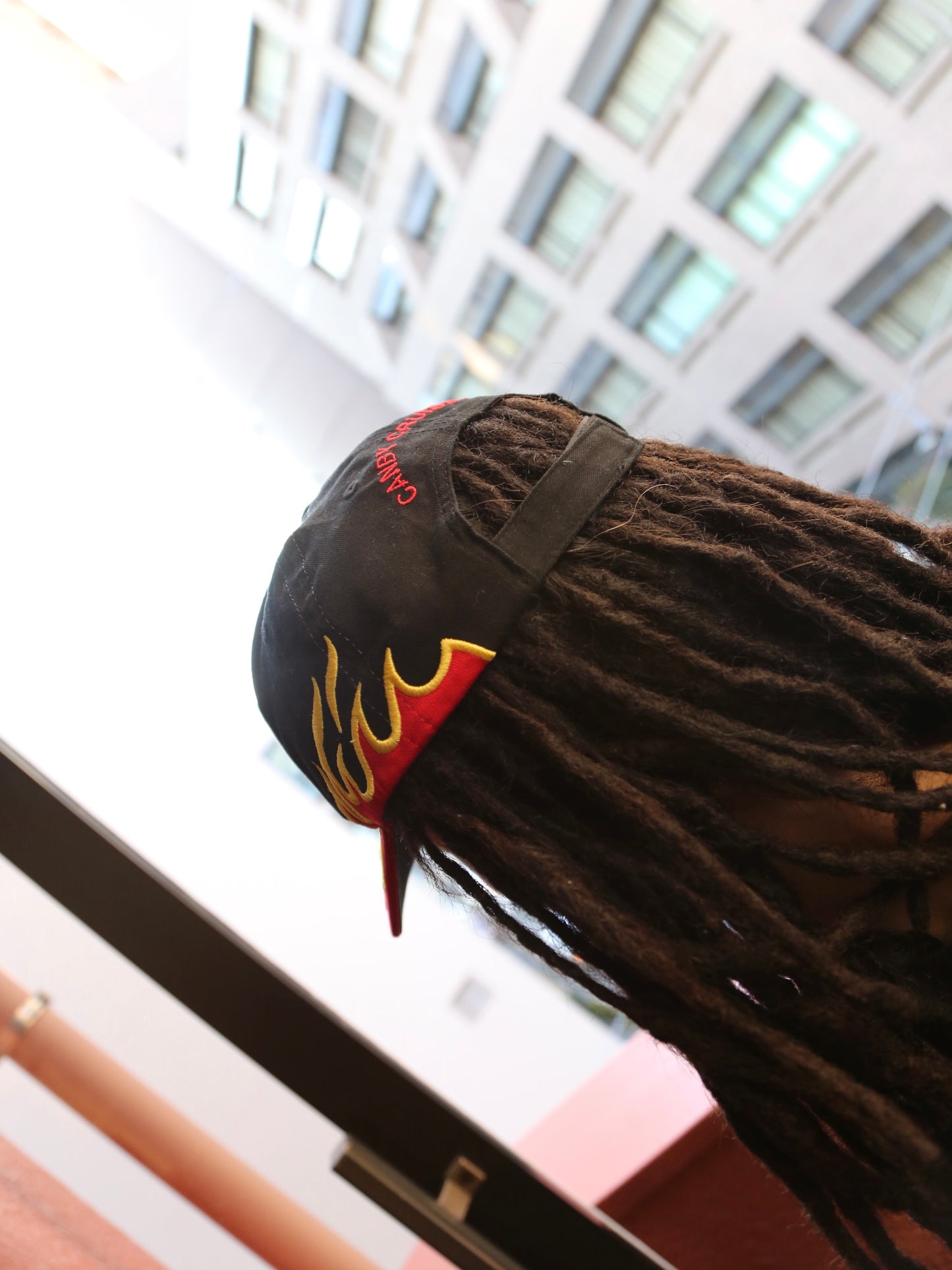FLAME PATTERN CAP