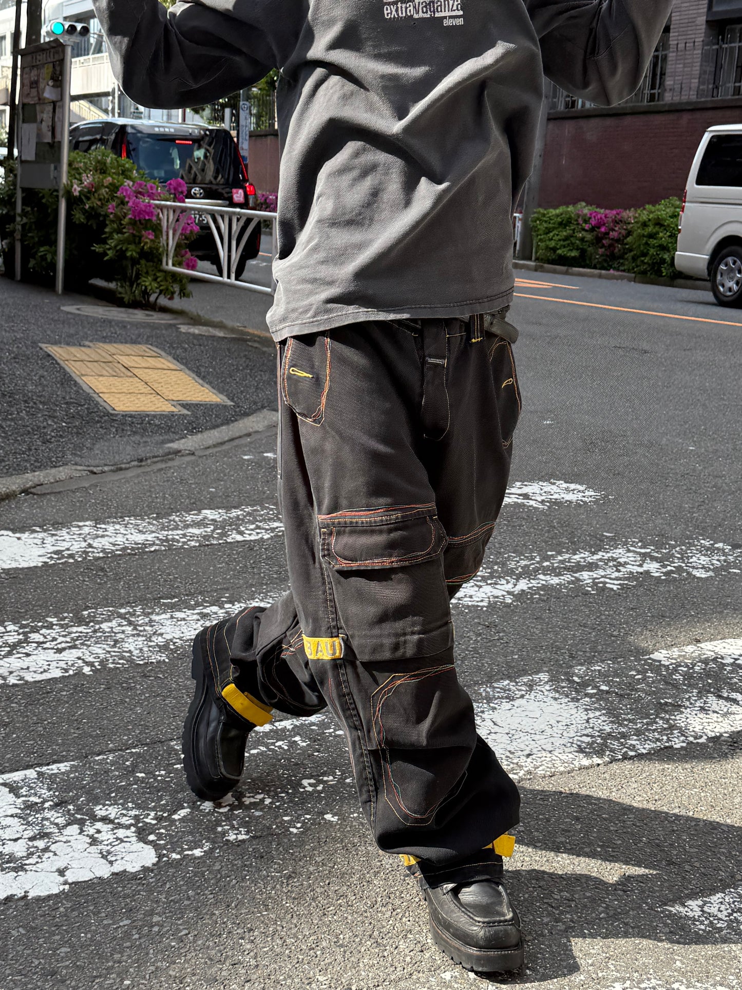 2000S MARITHE + FRANCOIS GIRBAUD SHUTTLE PANTS