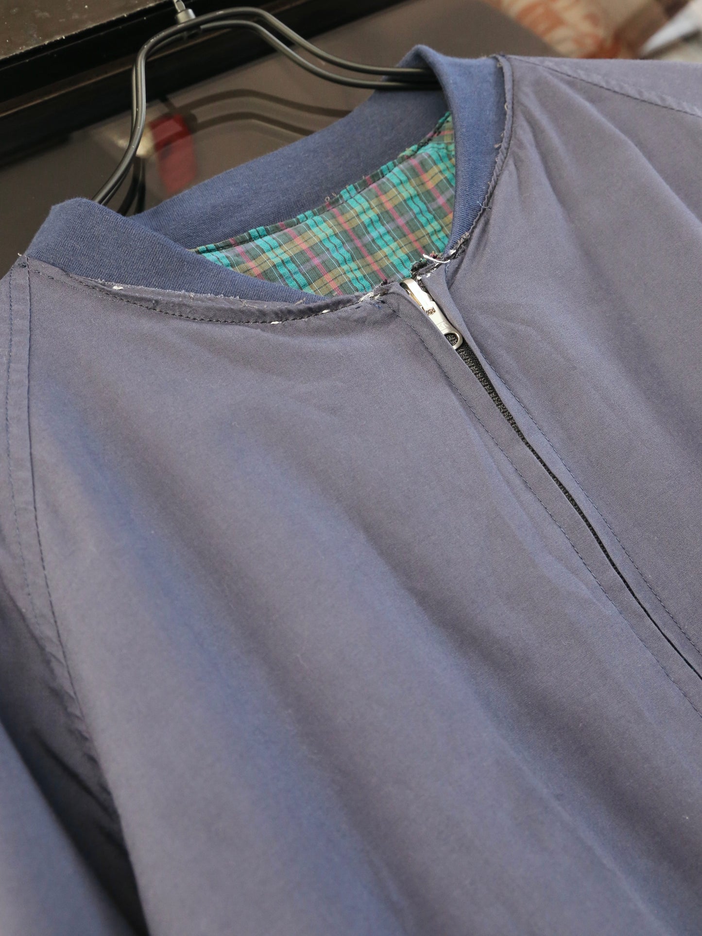 1990S UNKNOWN REVERSIBLE BOMBER JACKET