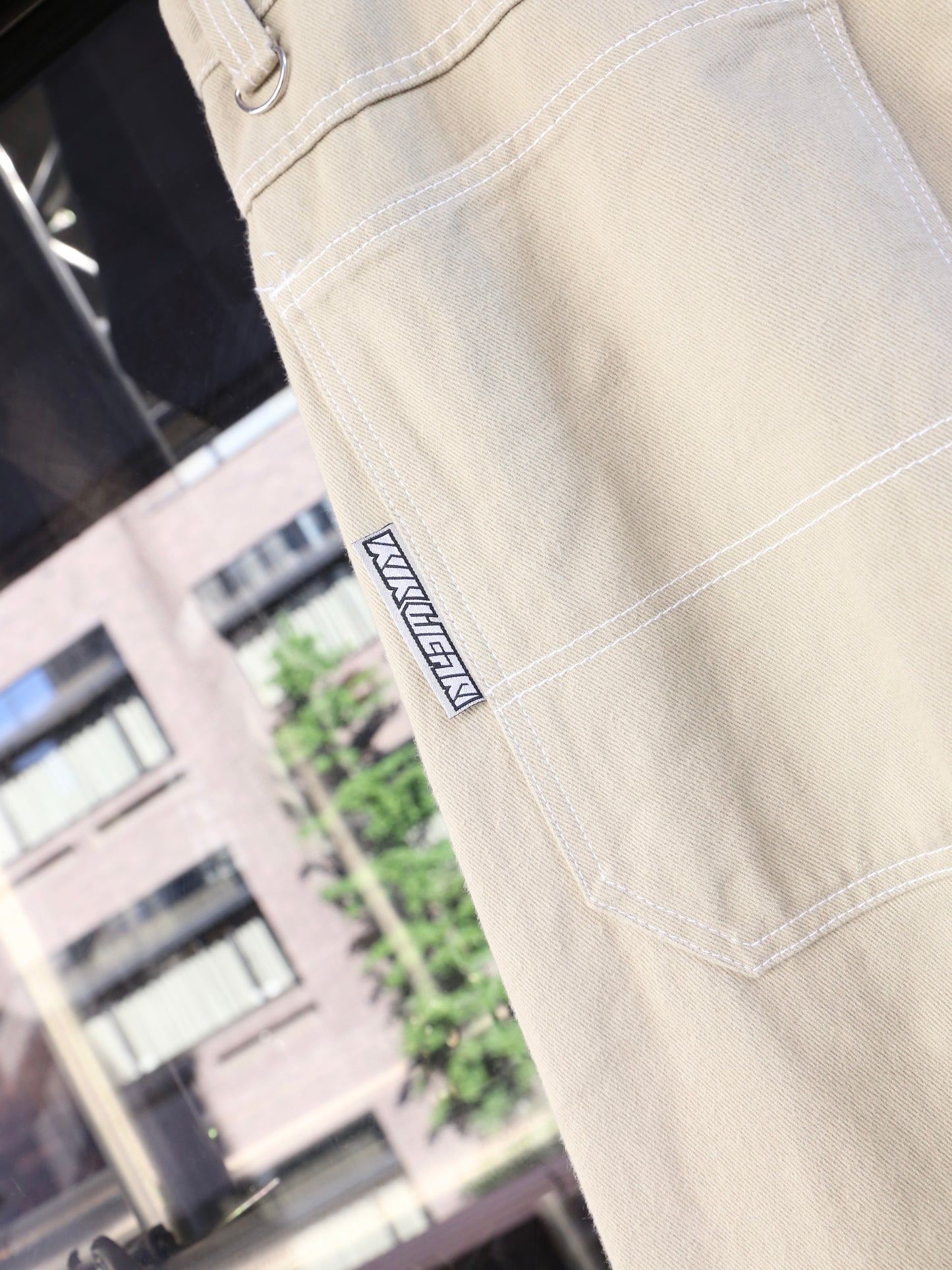 1990S KIKWEAR SIDE LINE BAGGY PANTS