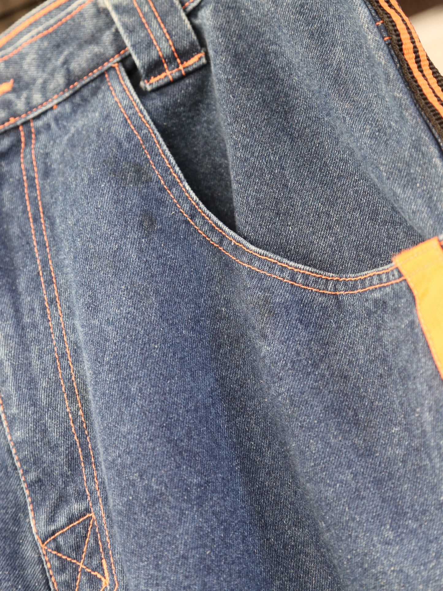 1990S IMPAQ FUTURE JEANS BAGGY DENIM SHORTS