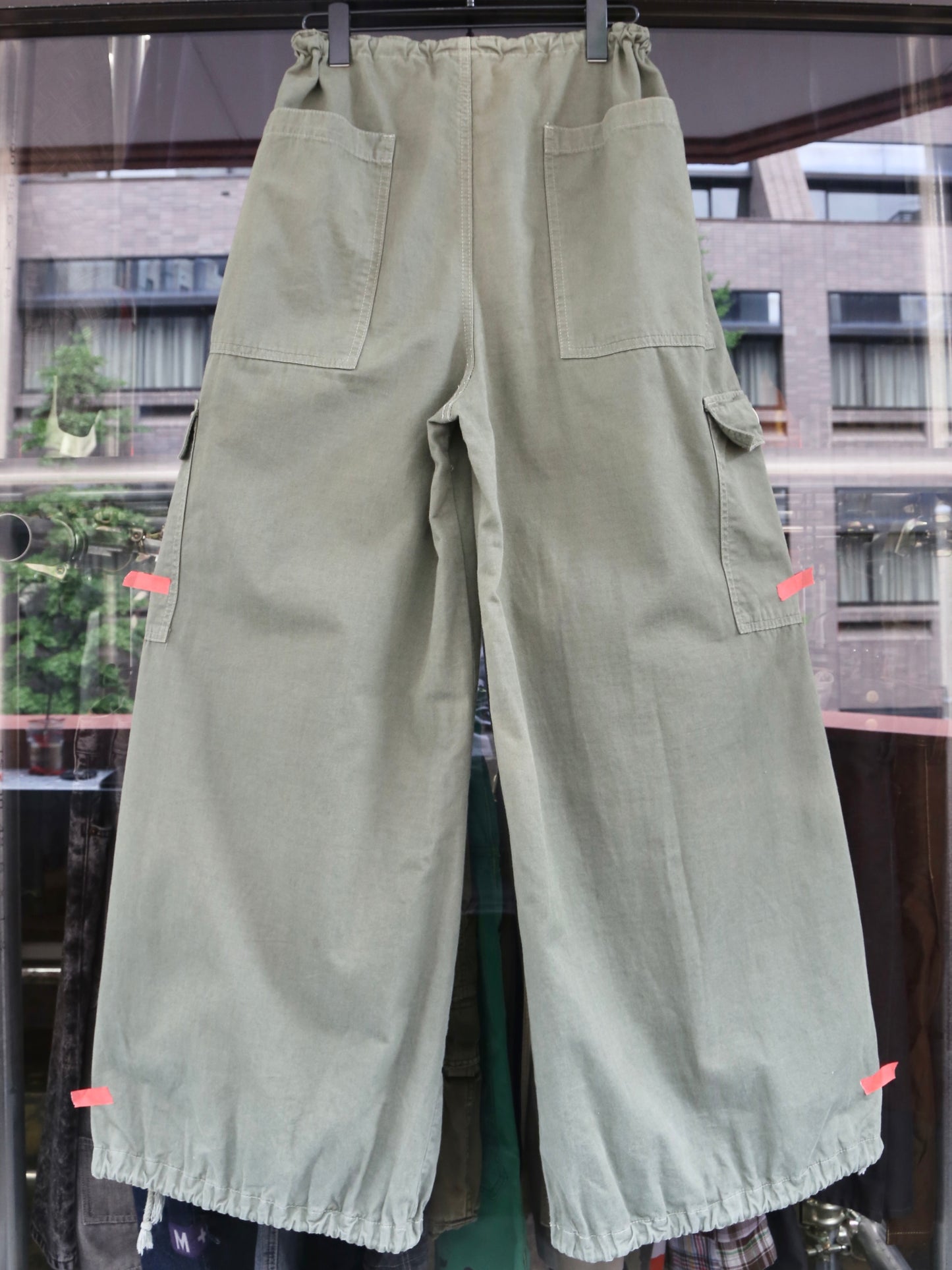 1990S CAFFEINE COTTON EASY CARGO PANTS