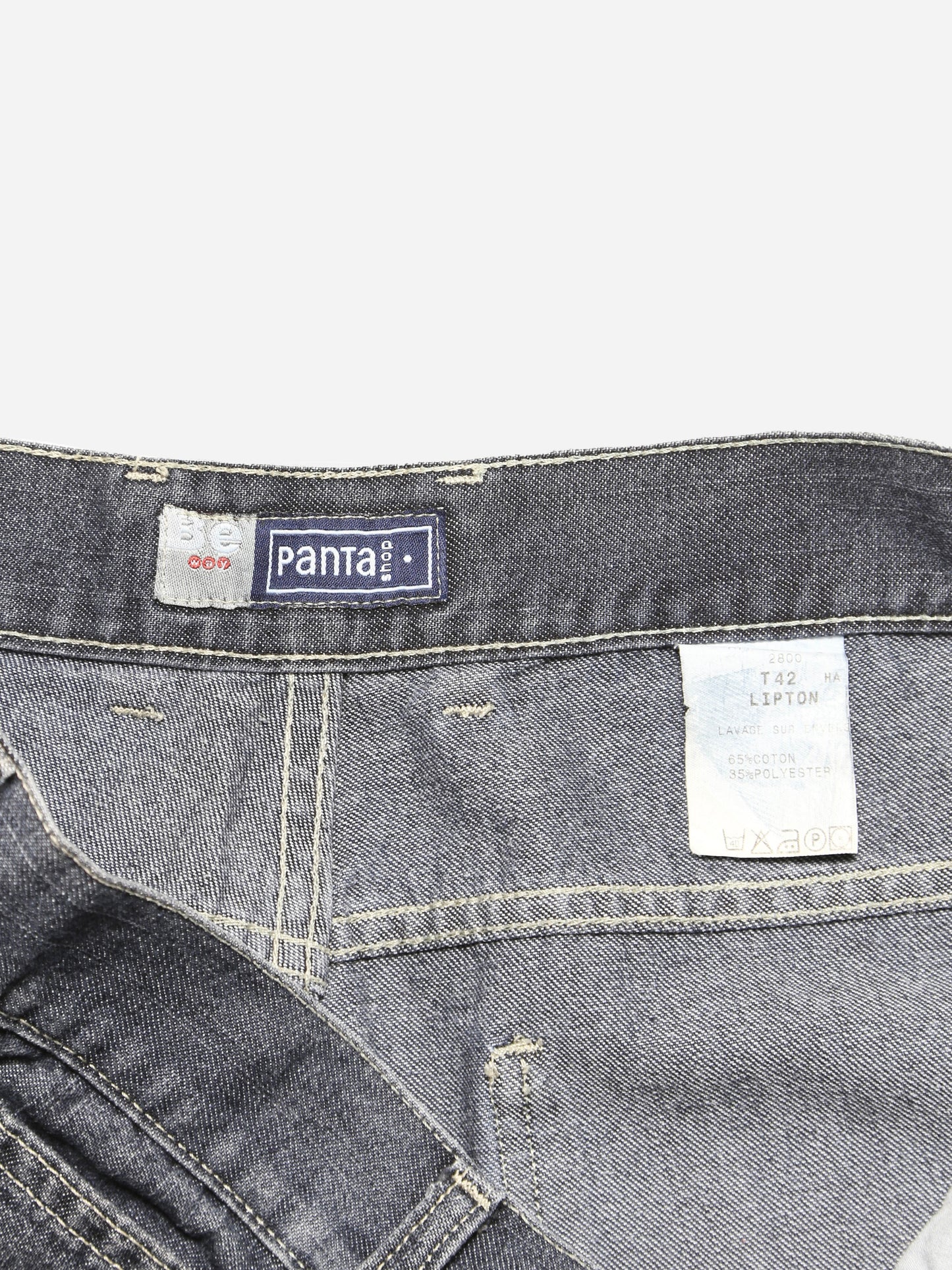2000S UNKNOWN EURO DENIM PANTS