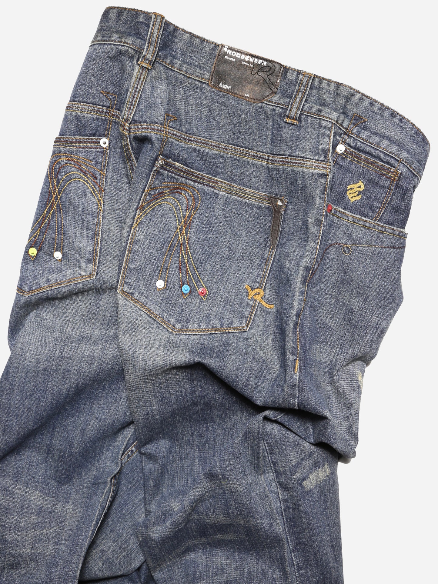2000S ROCAWEAR BAGGY DENIM PANTS