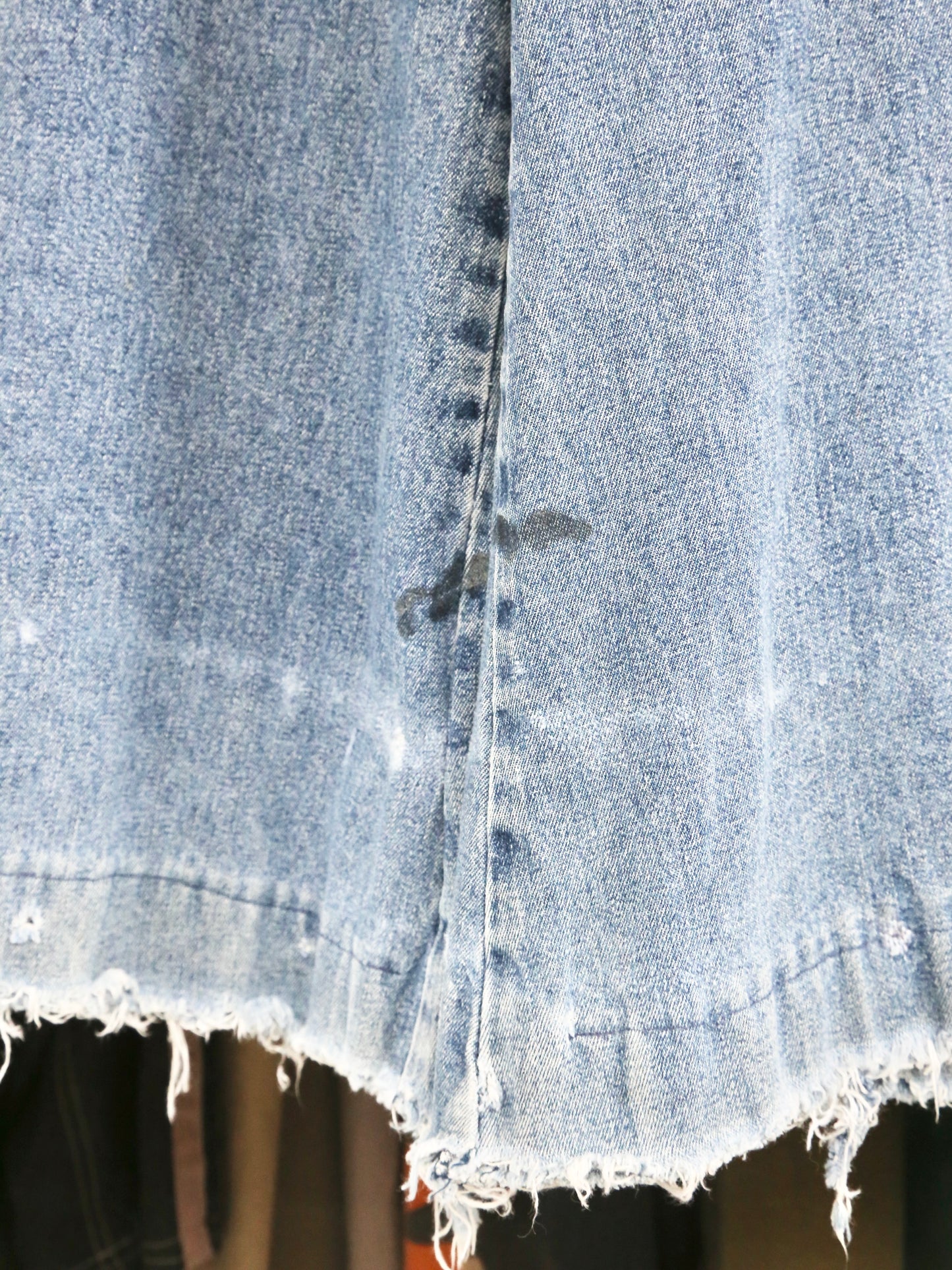 1990S JNCO "CRIME SCENE" BAGGY DENIM PANTS