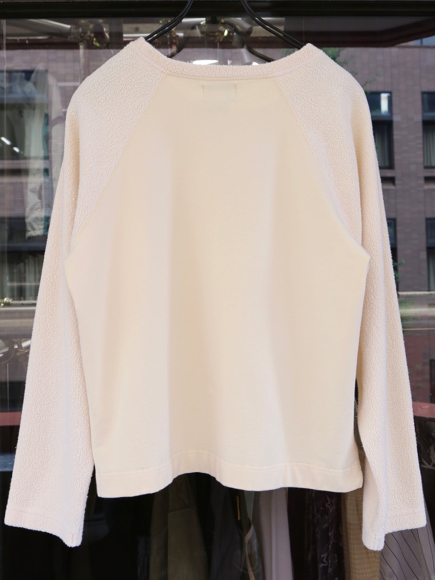 2000S N.Y.L PILE SWITCHING SWEATSHIRT