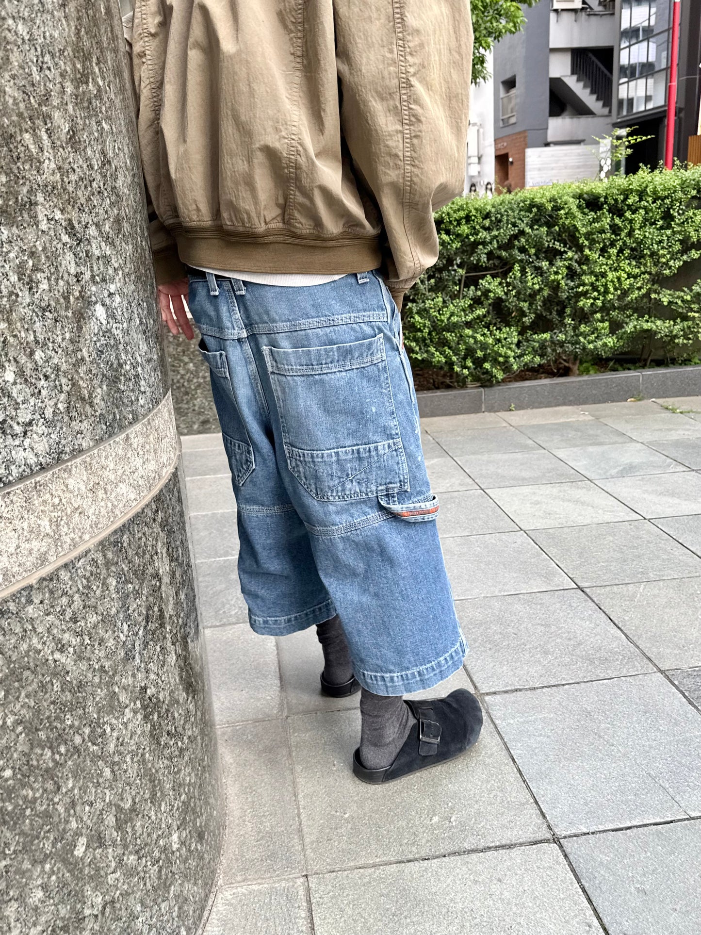 1990S JNCO CARPENTER DENIM SHORTS