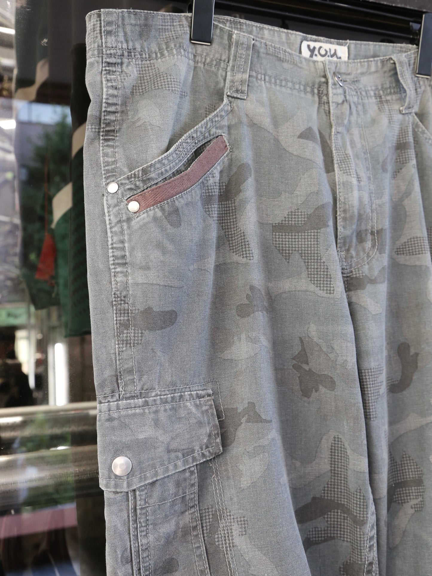 2000S Y.O.U. CAMO CARGO PANTS