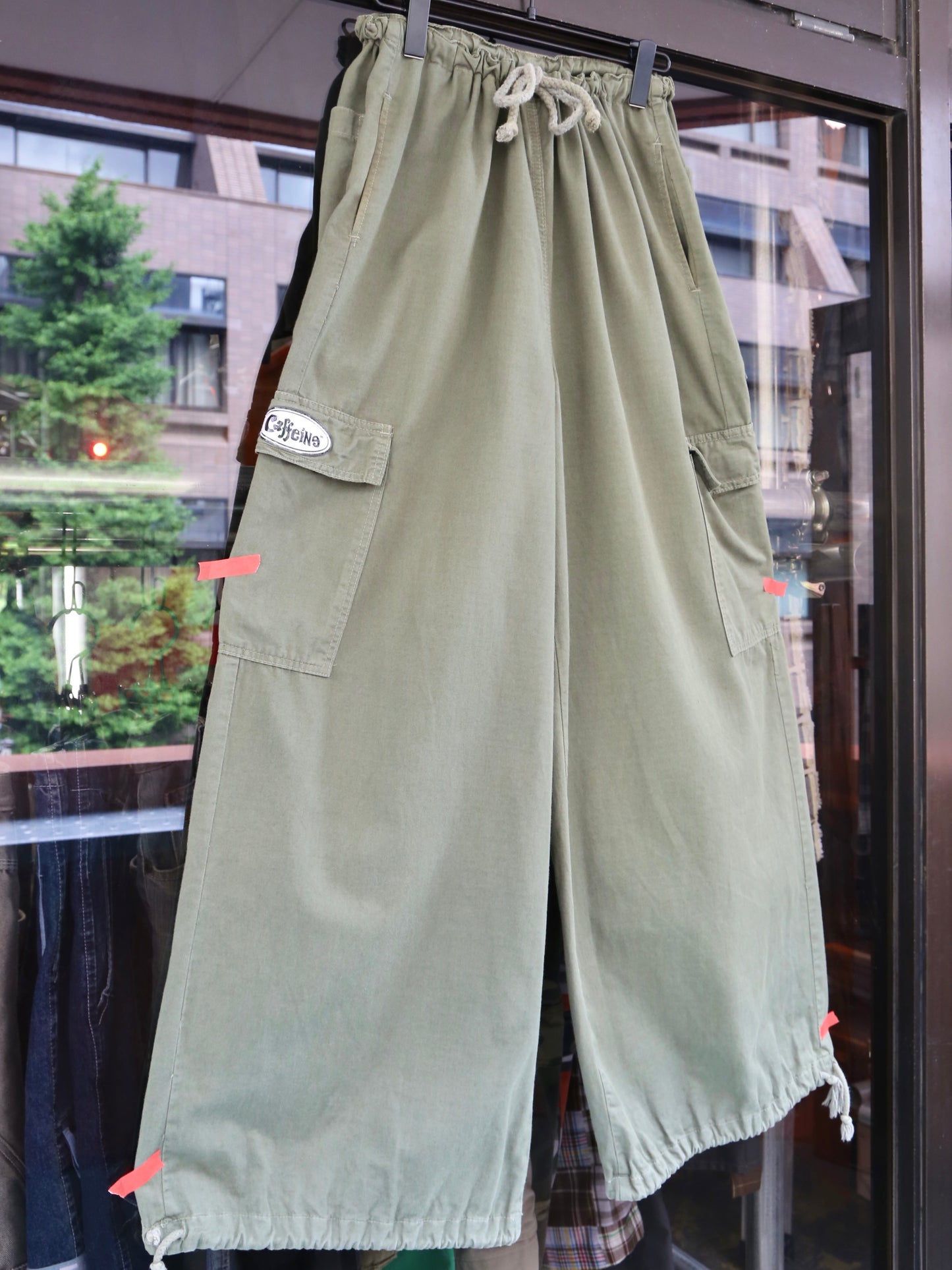 1990S CAFFEINE COTTON EASY CARGO PANTS