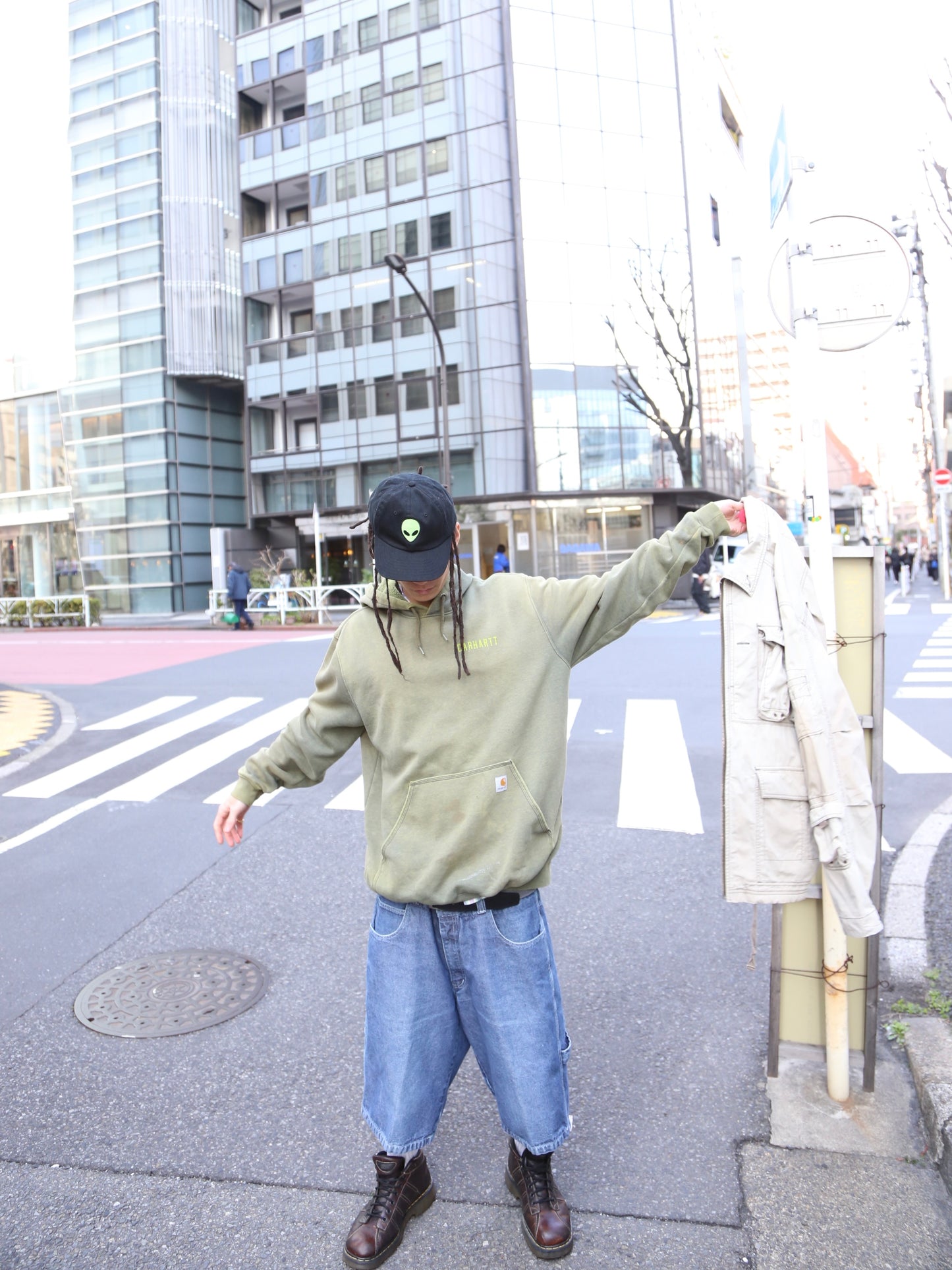 CARHARTT GARMENT DYED SWEAT HOODIE