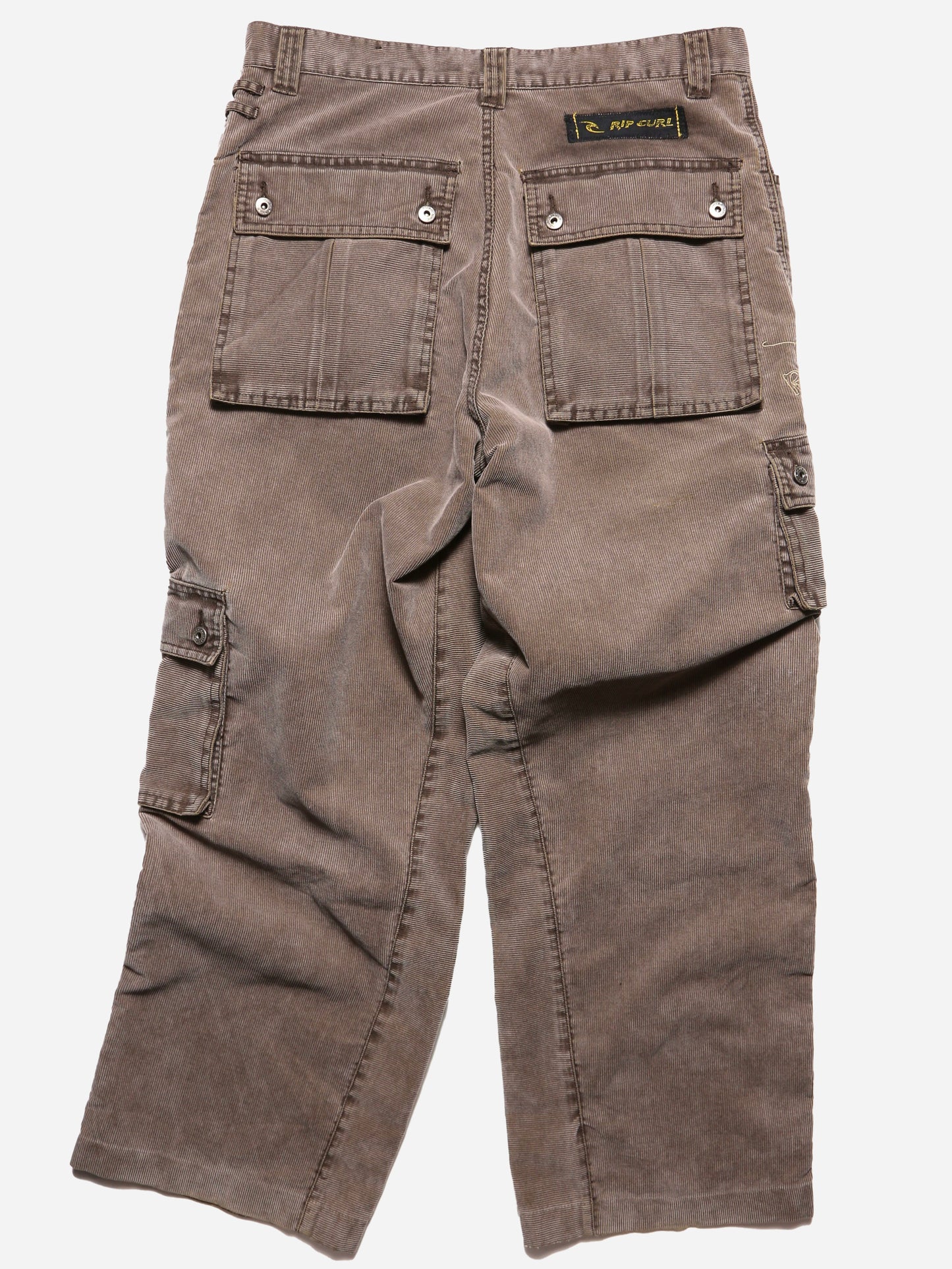 2000S RIP CURL CORDUROY CARGO PANTS