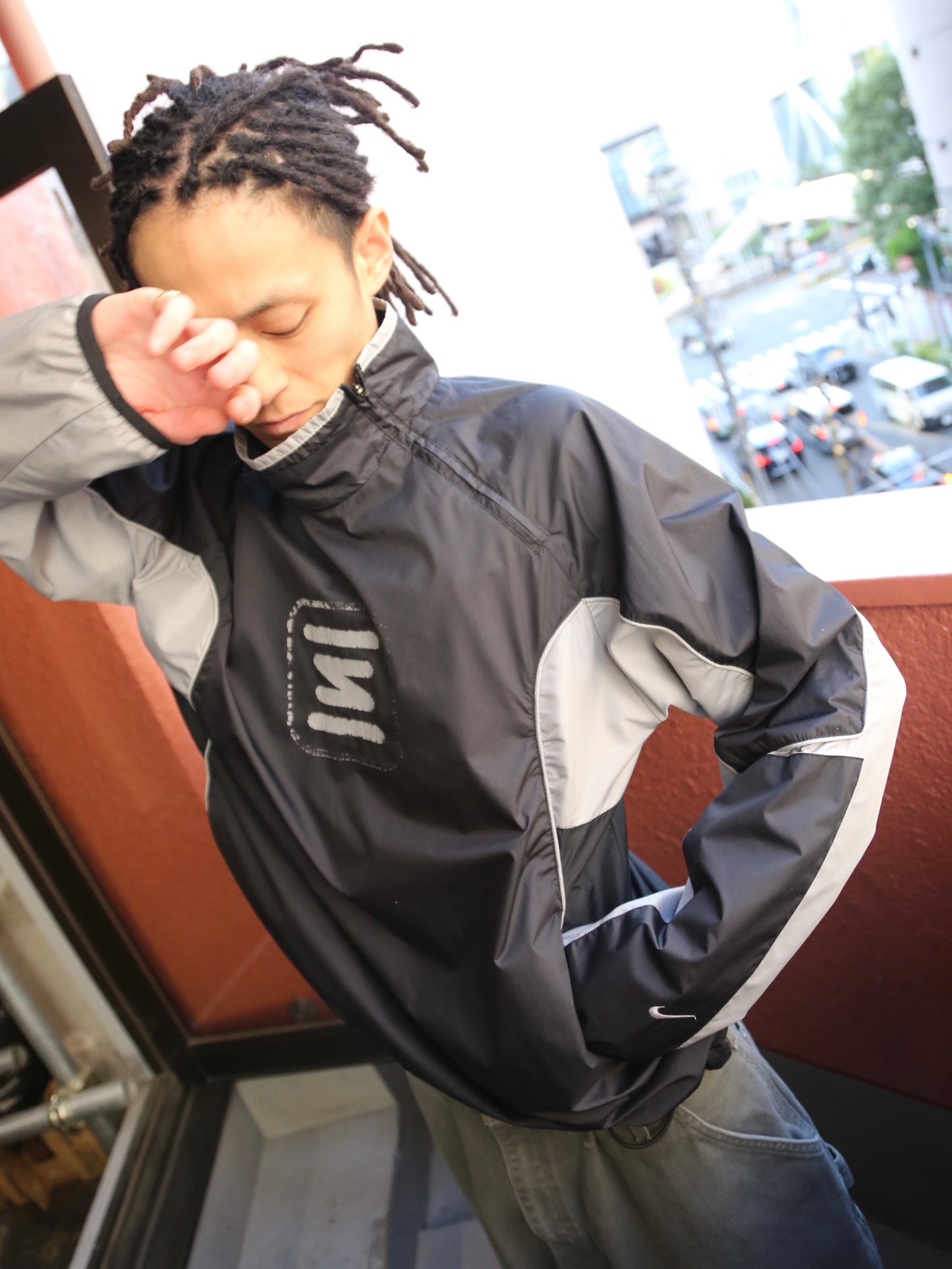 2000S NIKE "SHOX" TECHNICAL PULLOVER JACKET
