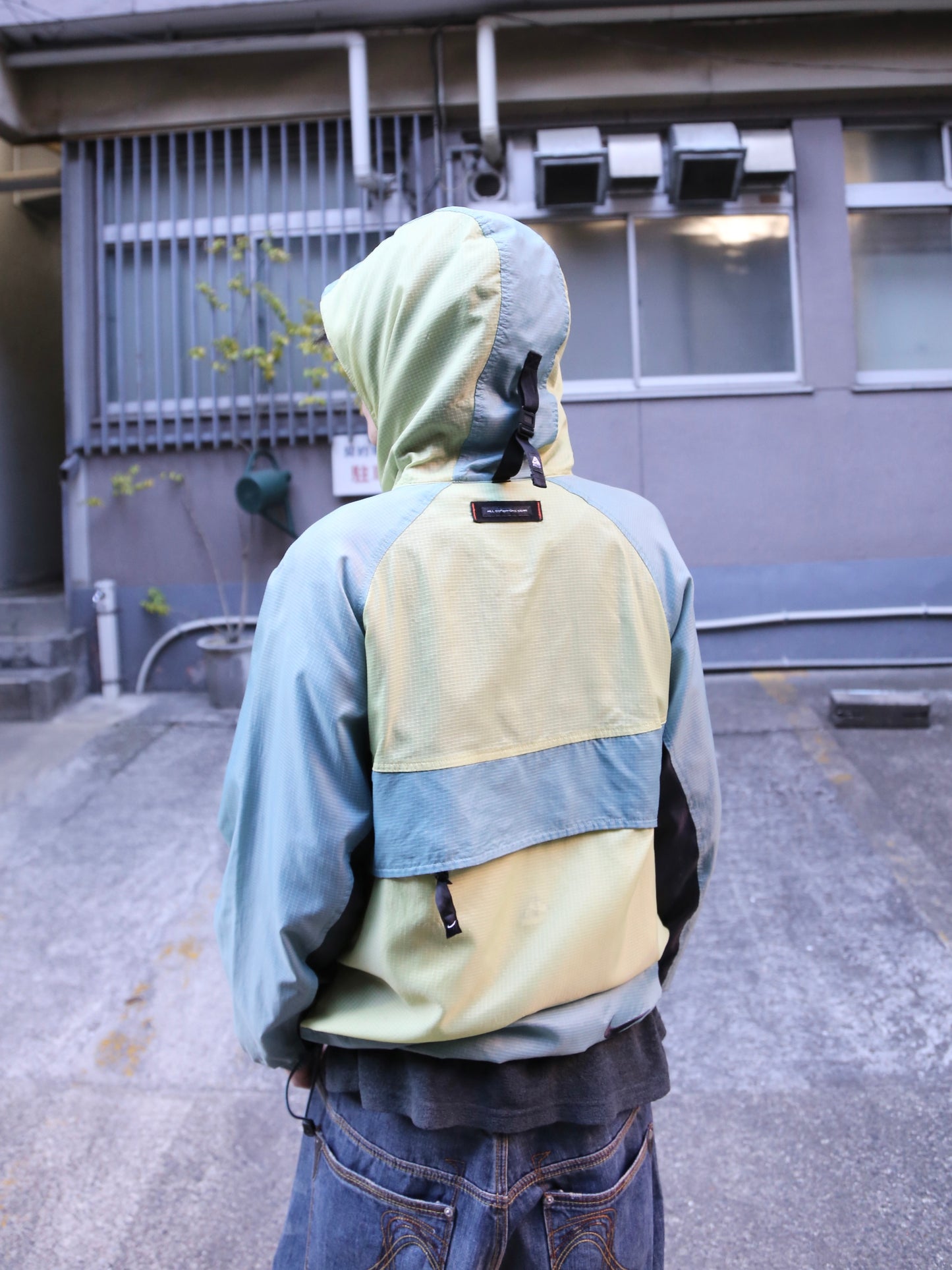 2000S NIKE ACG PACKABLE RIPSTOP HOODED JACKET