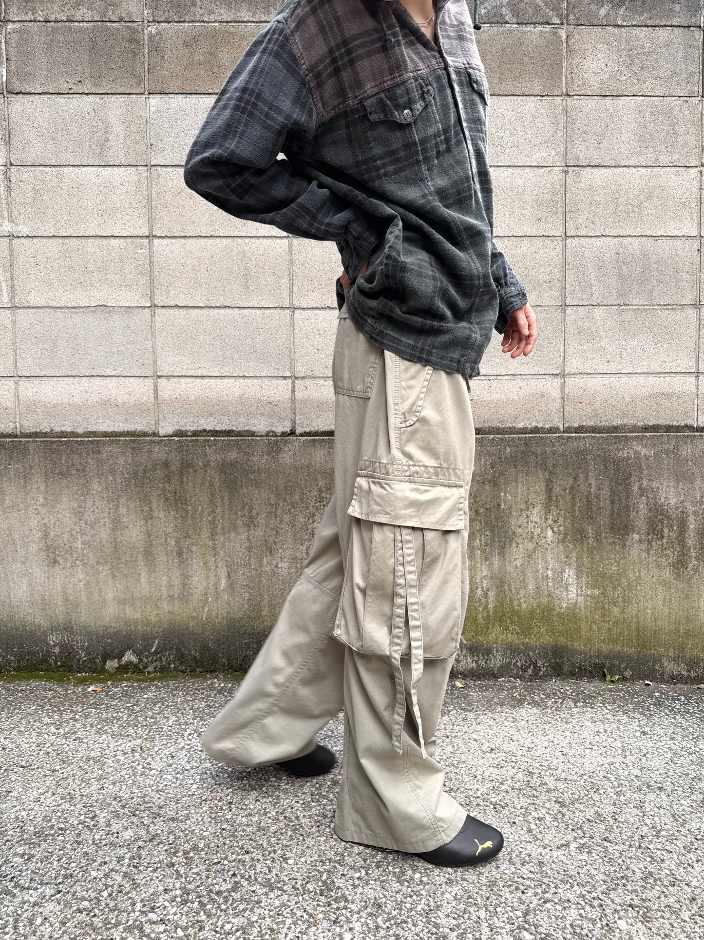 2000S FREEMAN T PORTER COTTON CARGO PANTS