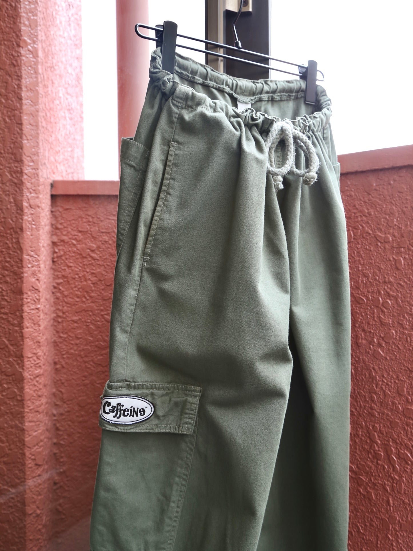 1990S CAFFEINE COTTON EASY CARGO PANTS