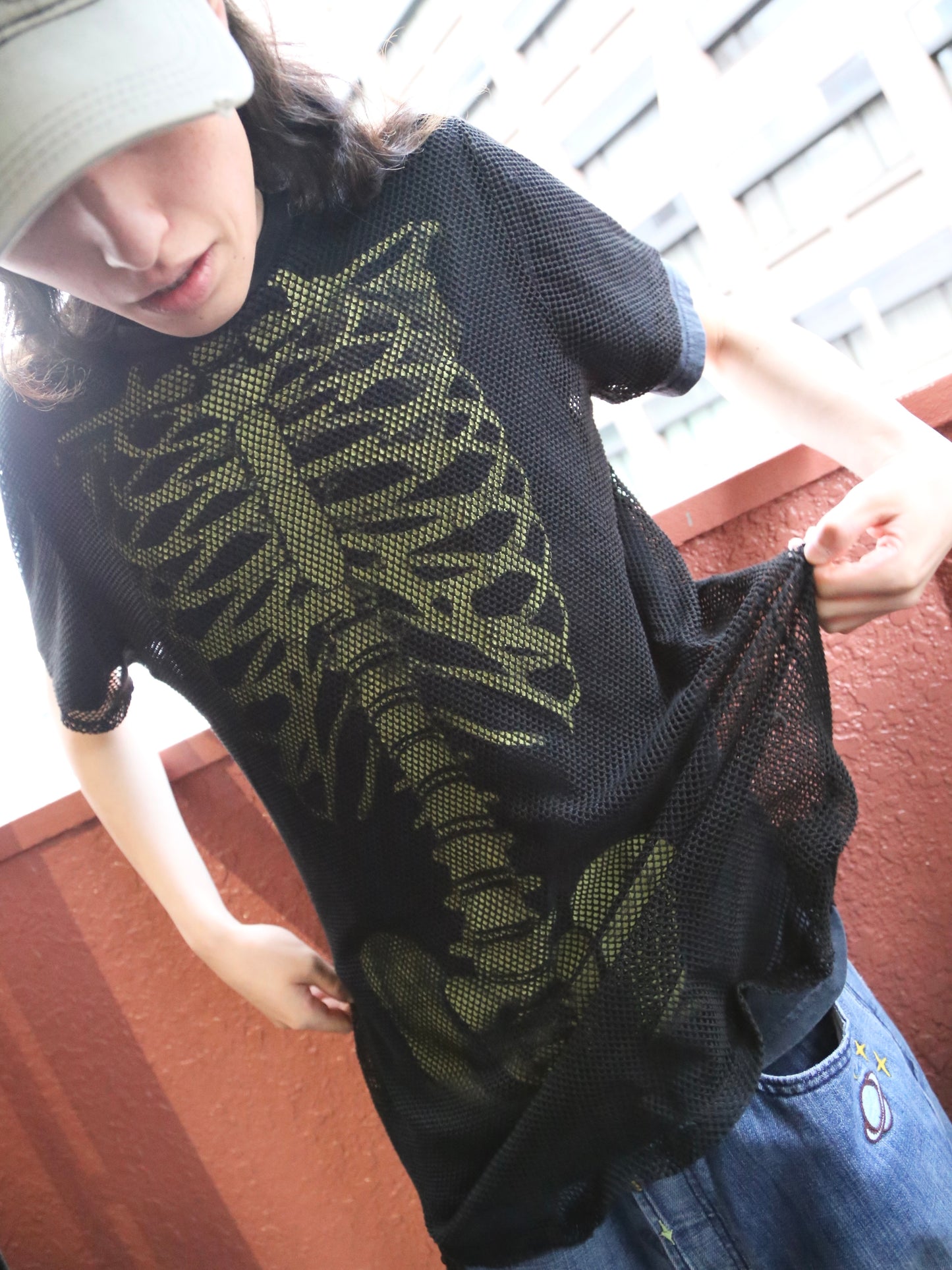 2000S NYC S/S MESH TOP