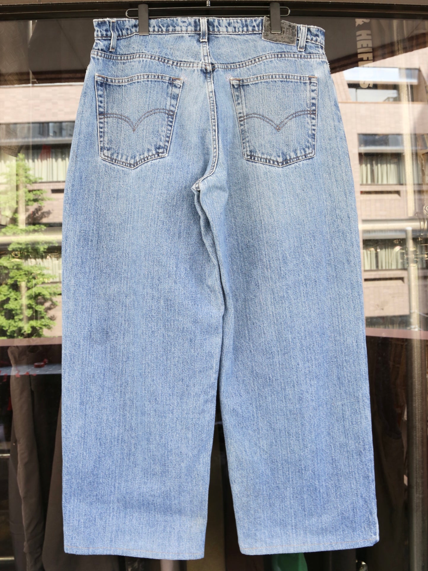 1990S LEVI'S SILVERTAB "BAGGY MEGA WIDE LEG" DENIM PANTS