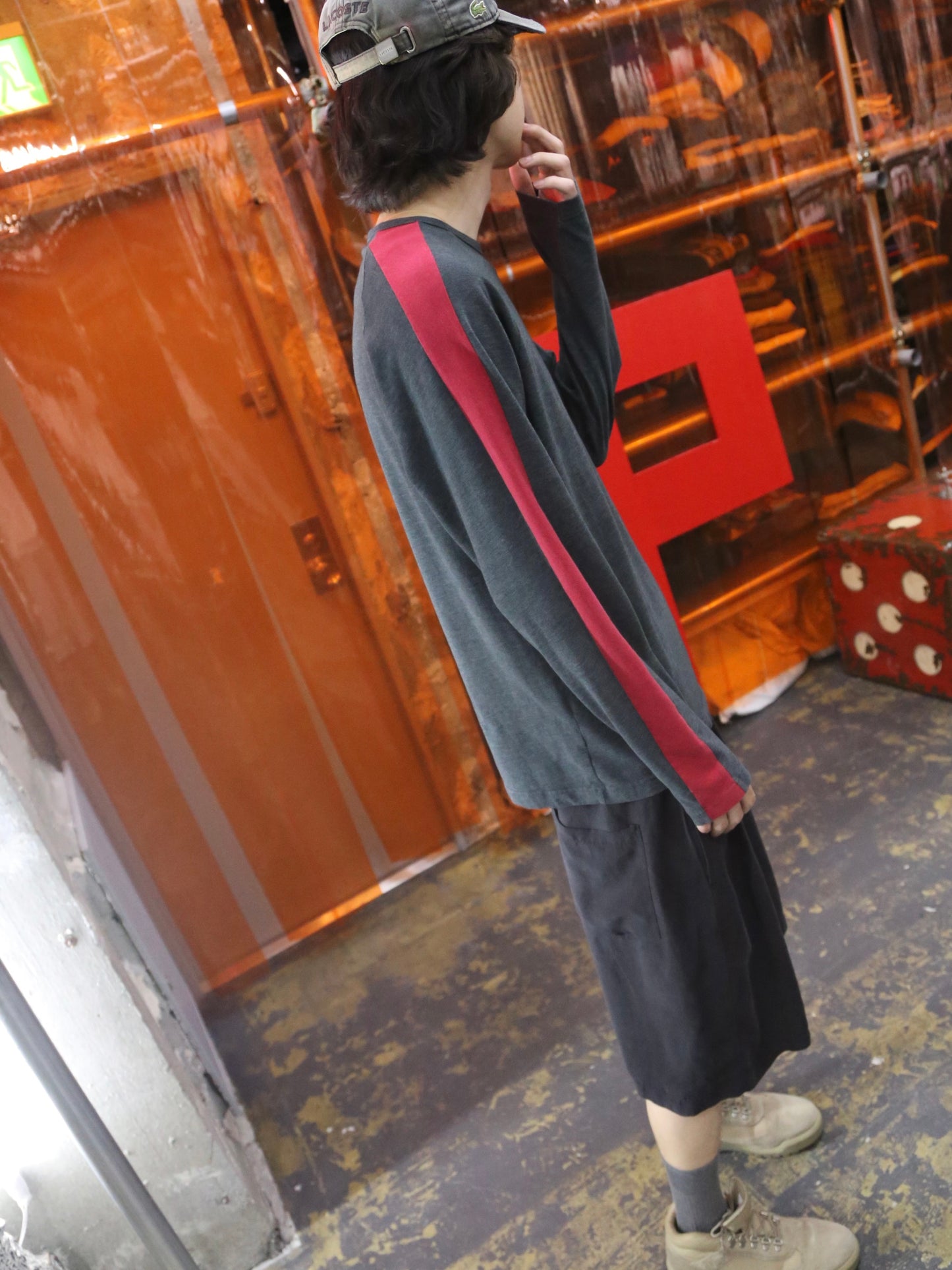 2000S UNIONBAY STRETCH L/S TOP