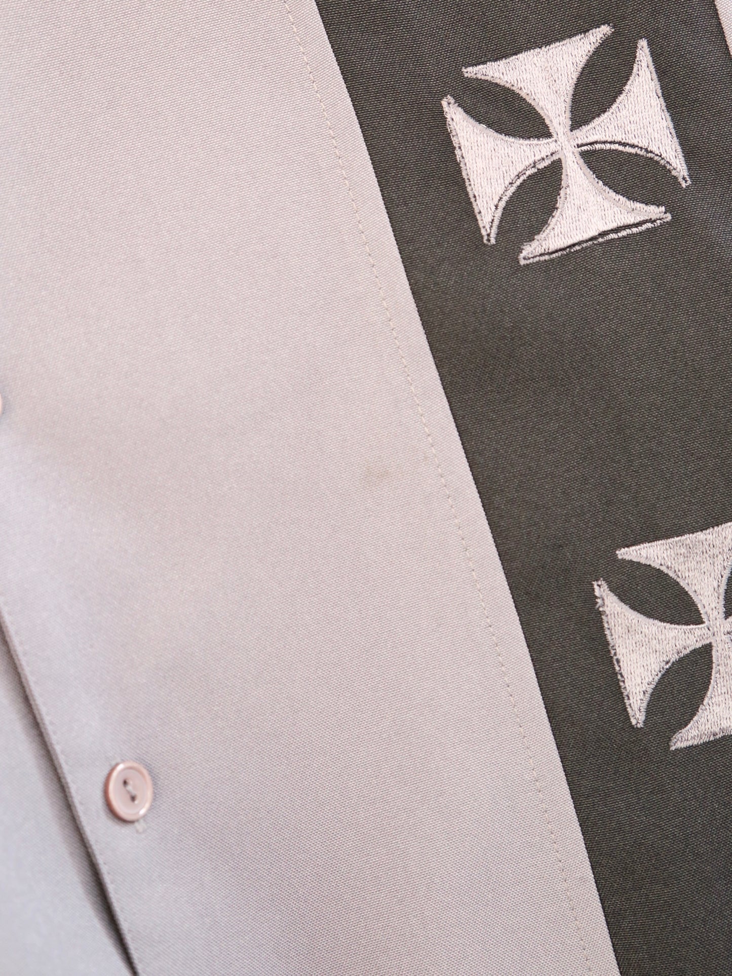 -2000S INTERSTATE  S/S OPEN COLLAR SHIRT