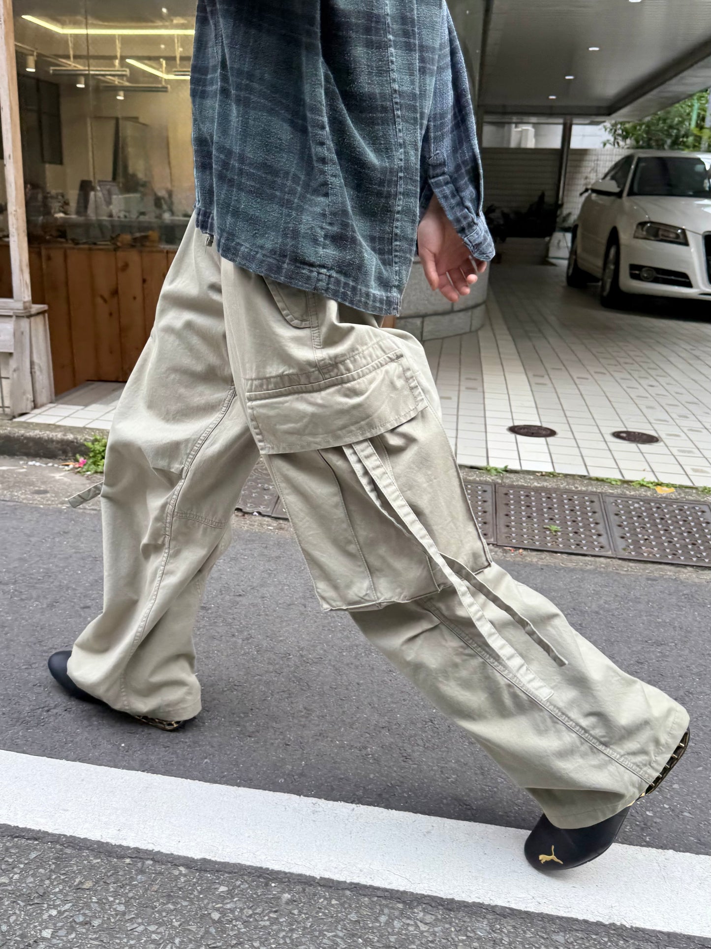 2000S FREEMAN T PORTER COTTON CARGO PANTS