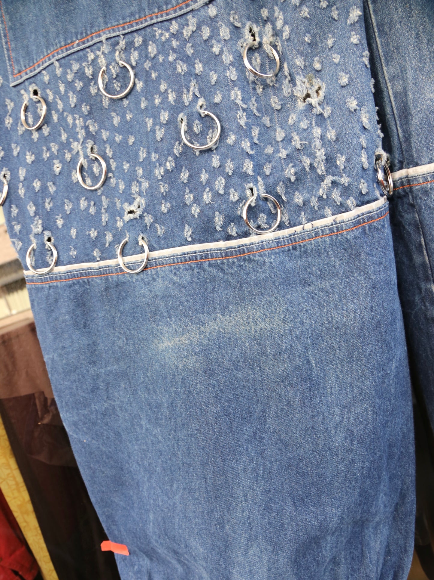 -2000S KIKWEAR CUSTOM BAGGY DENIM PANTS
