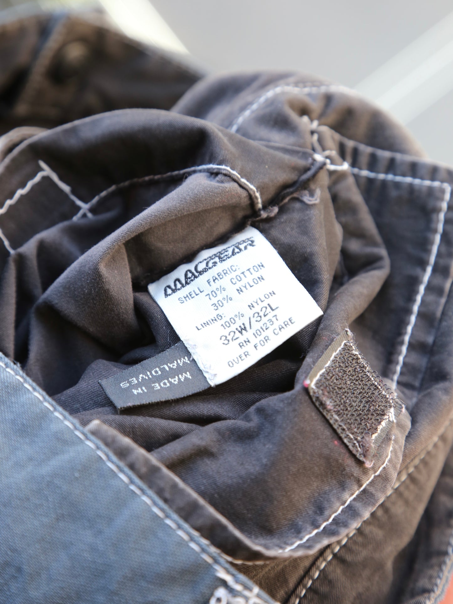 1990S MACGEAR REVERSIBLE RAVE PANTS