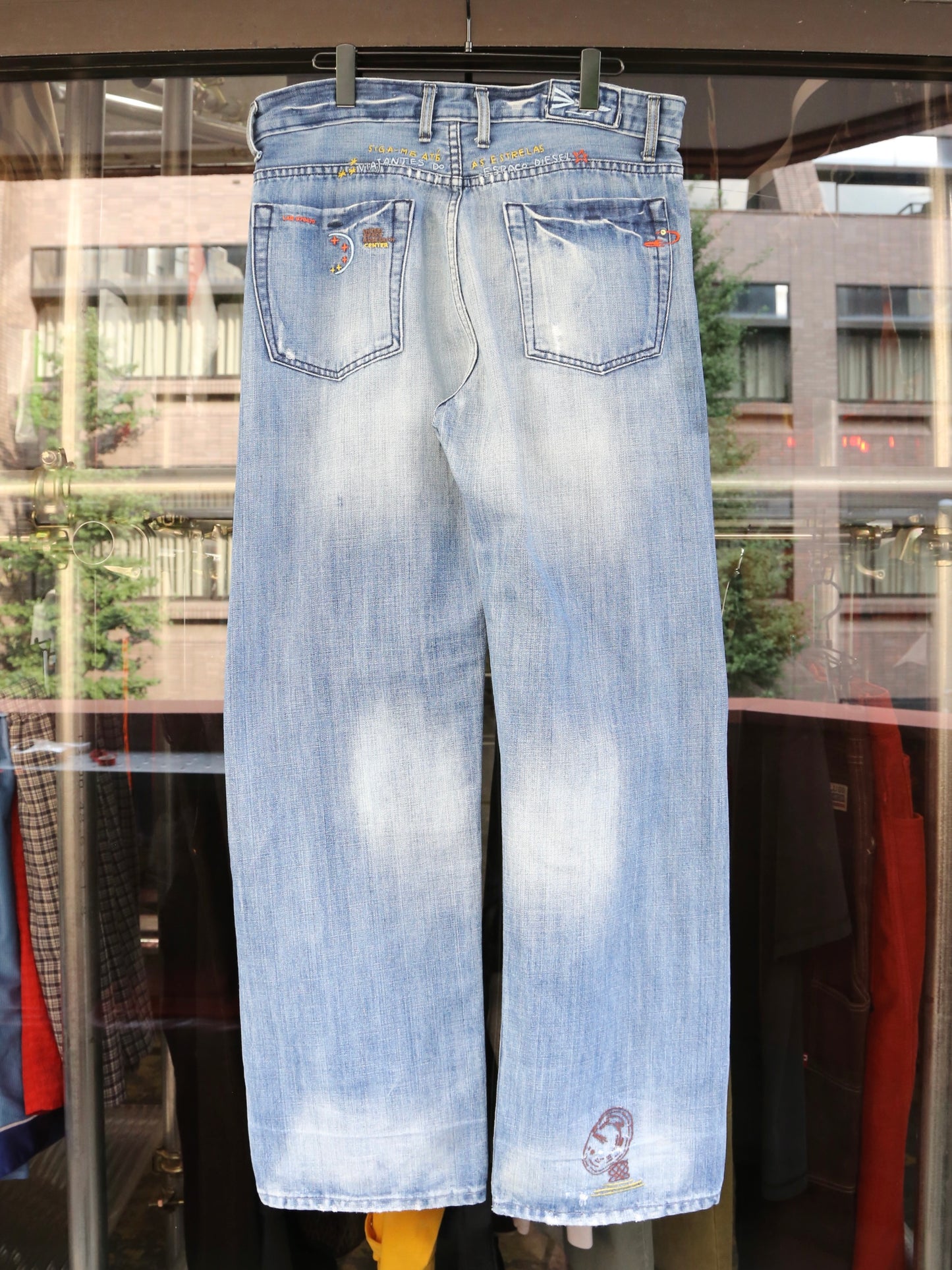 2000S DIESEL STRAIGHT DENIM PANTS