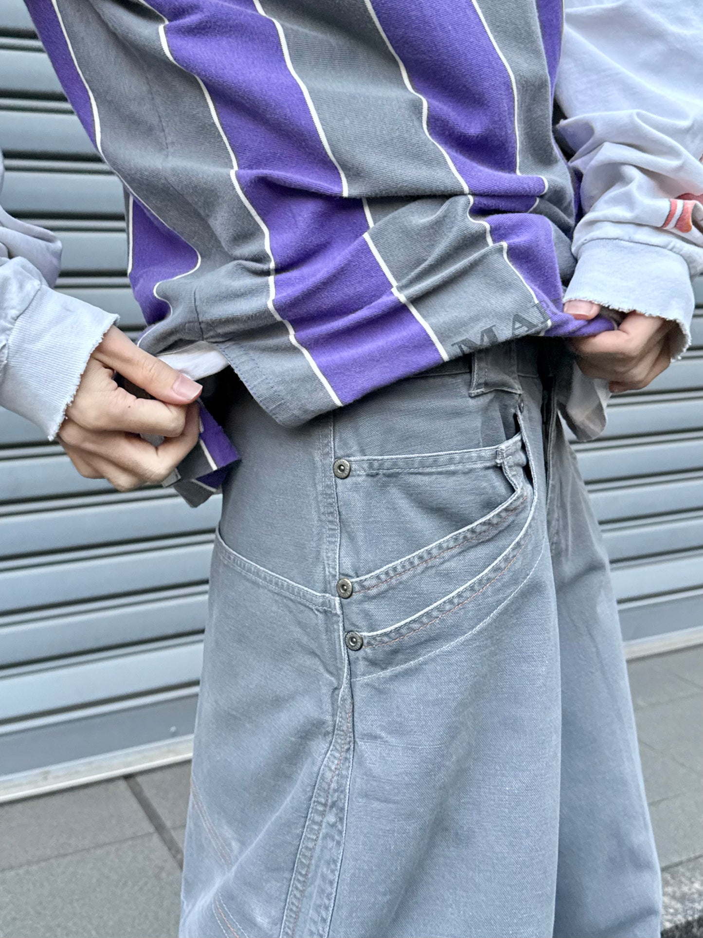 2000S KIKWEAR BAGGY COTTON PANTS
