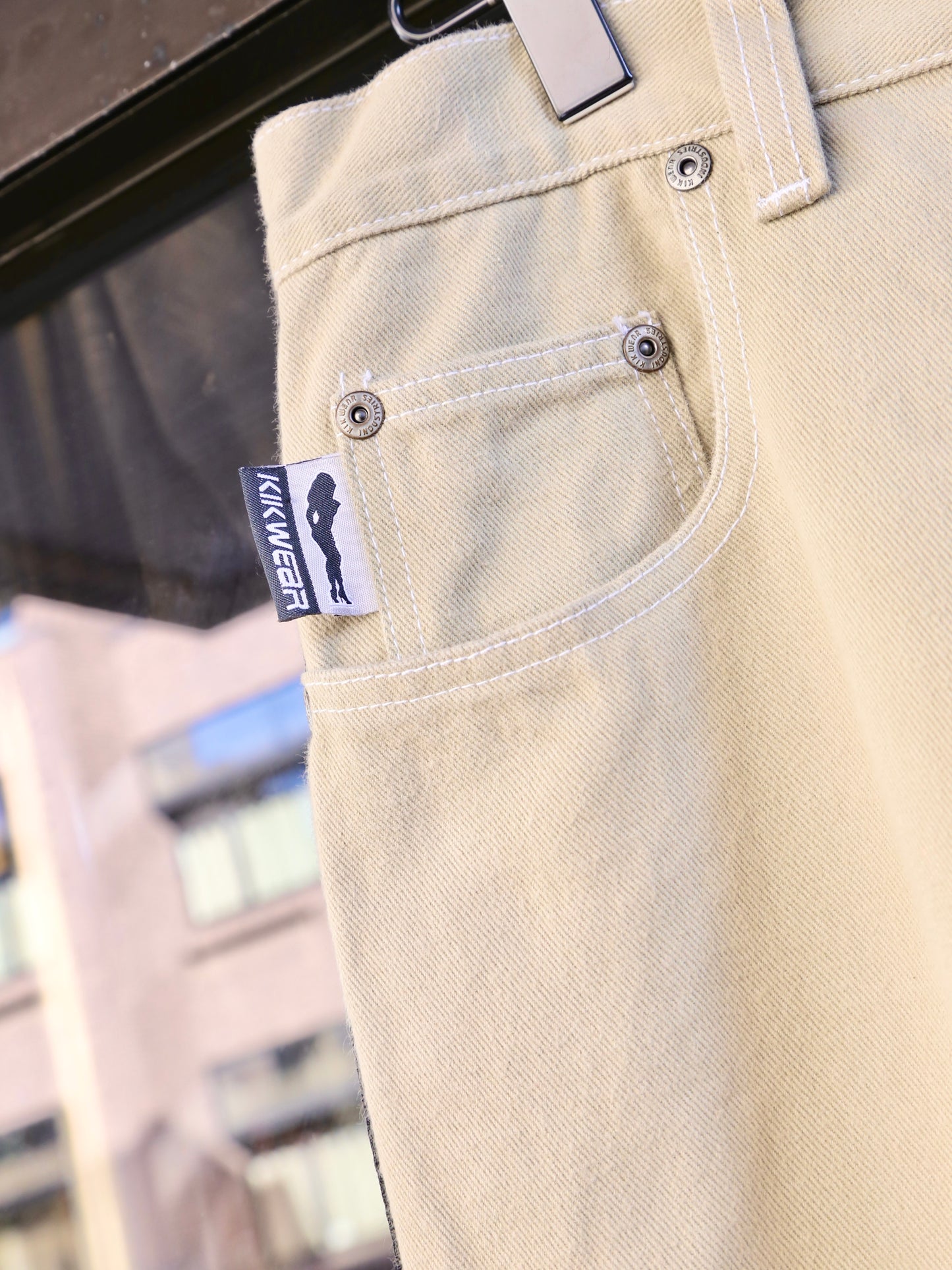 1990S KIKWEAR SIDE LINE BAGGY PANTS