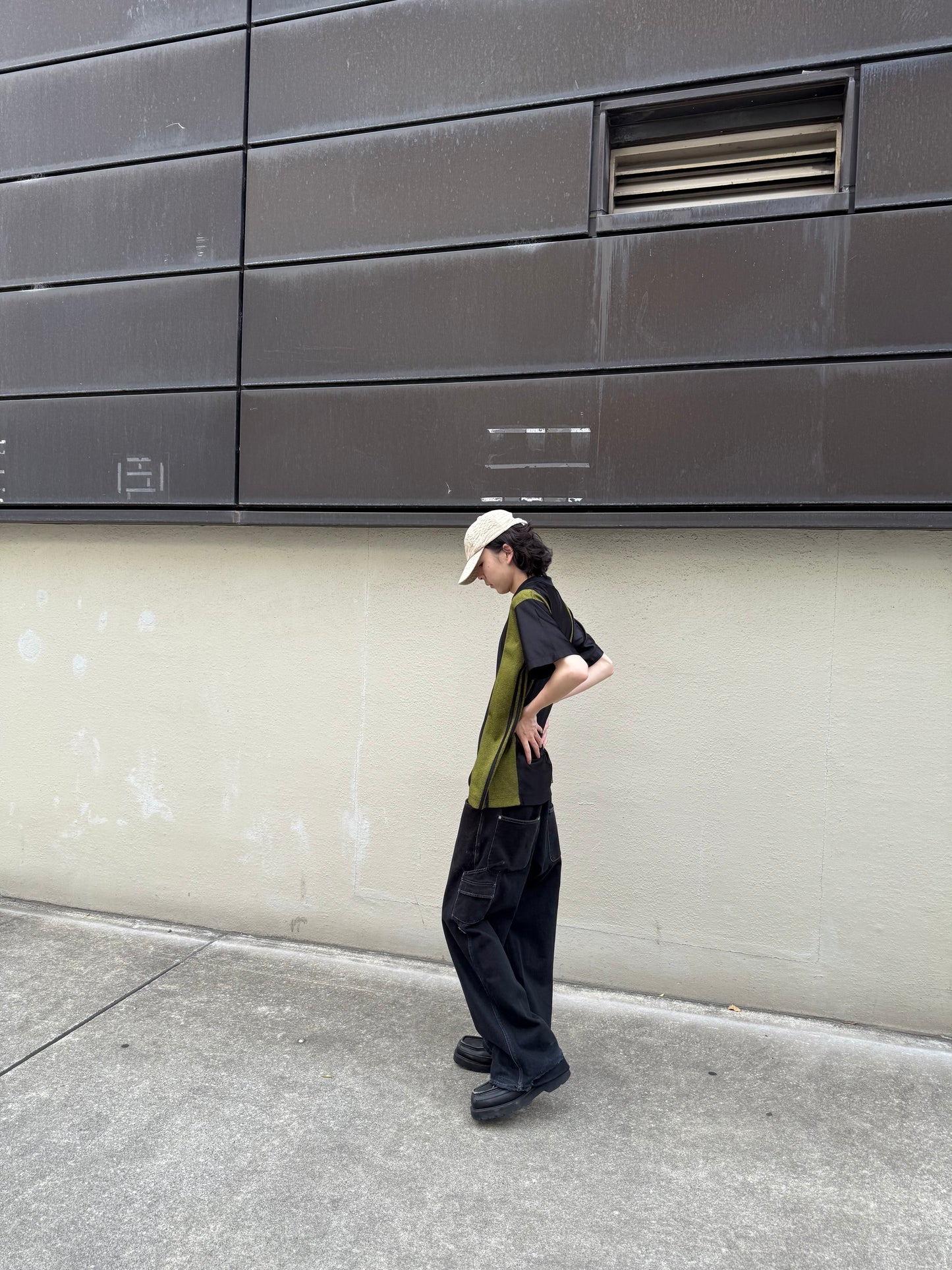 2000S LEVI'S SILVERTAB BAGGY DENIM PAINTER  PANTS