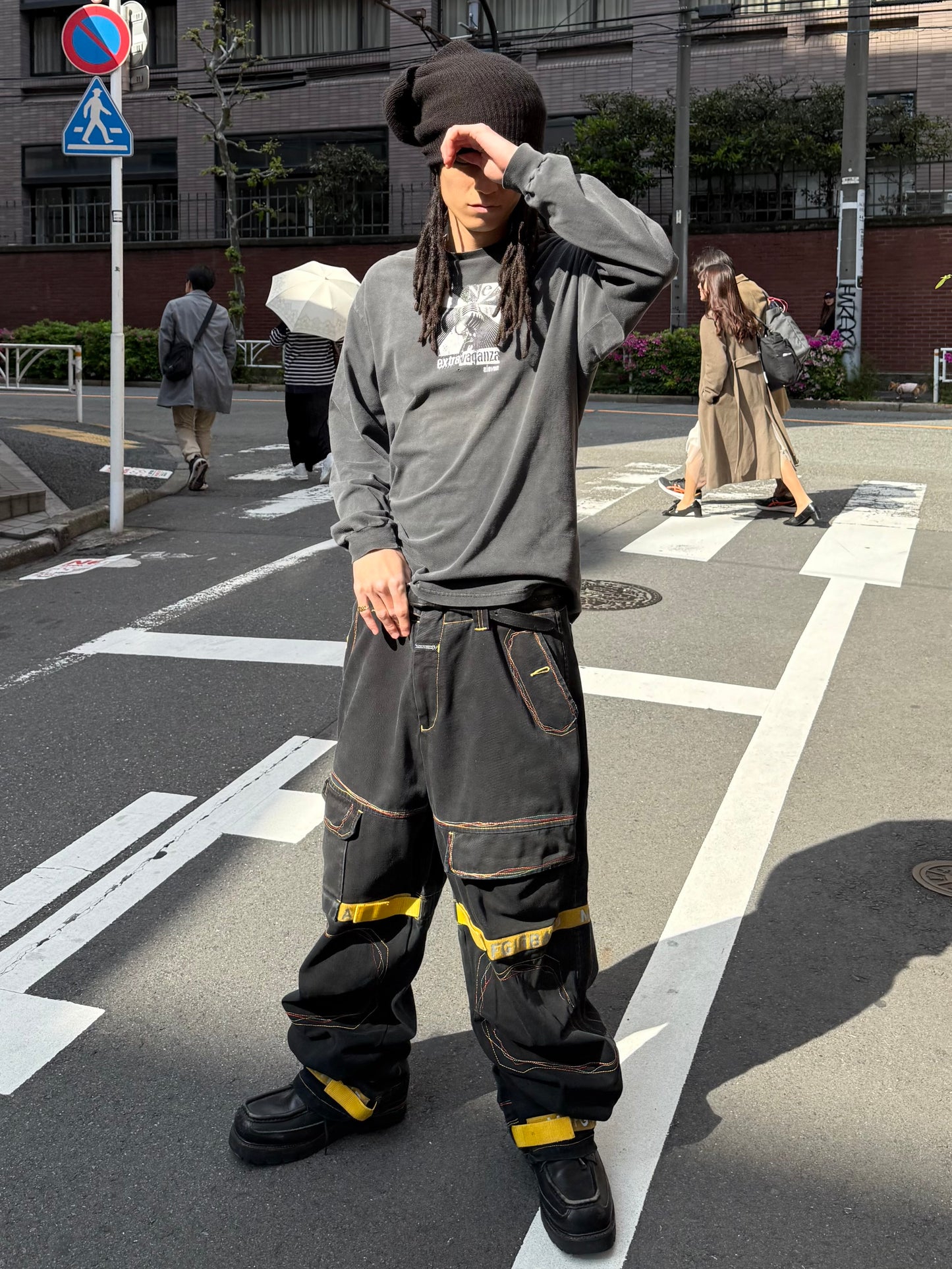 2000S MARITHE + FRANCOIS GIRBAUD SHUTTLE PANTS