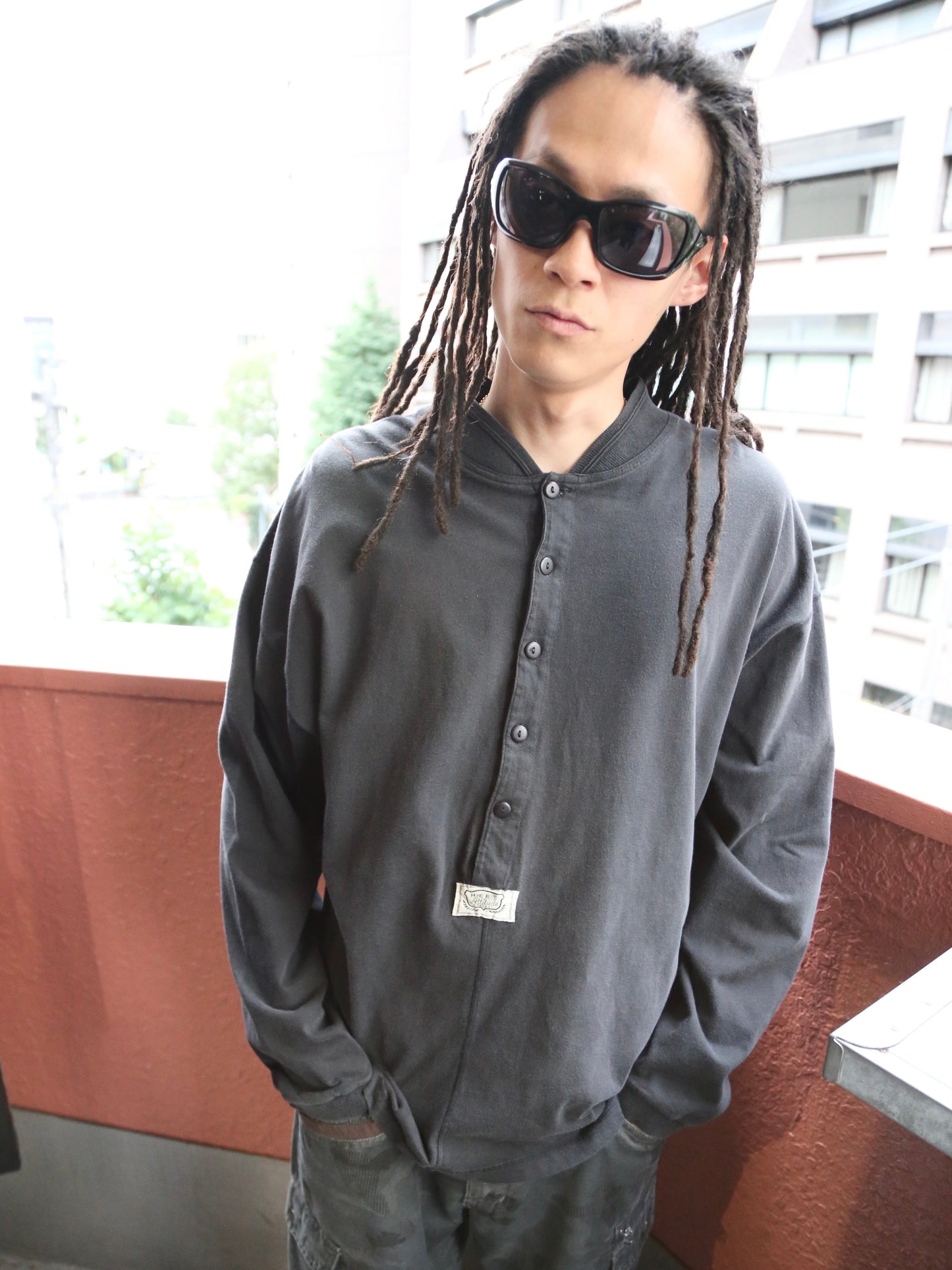 1990S HEET HENLEY NECK L/S TEE