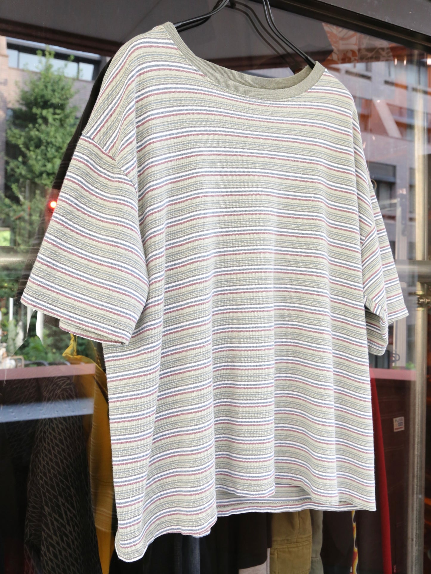 1990S BALE DYED S/S STRIPED TEE