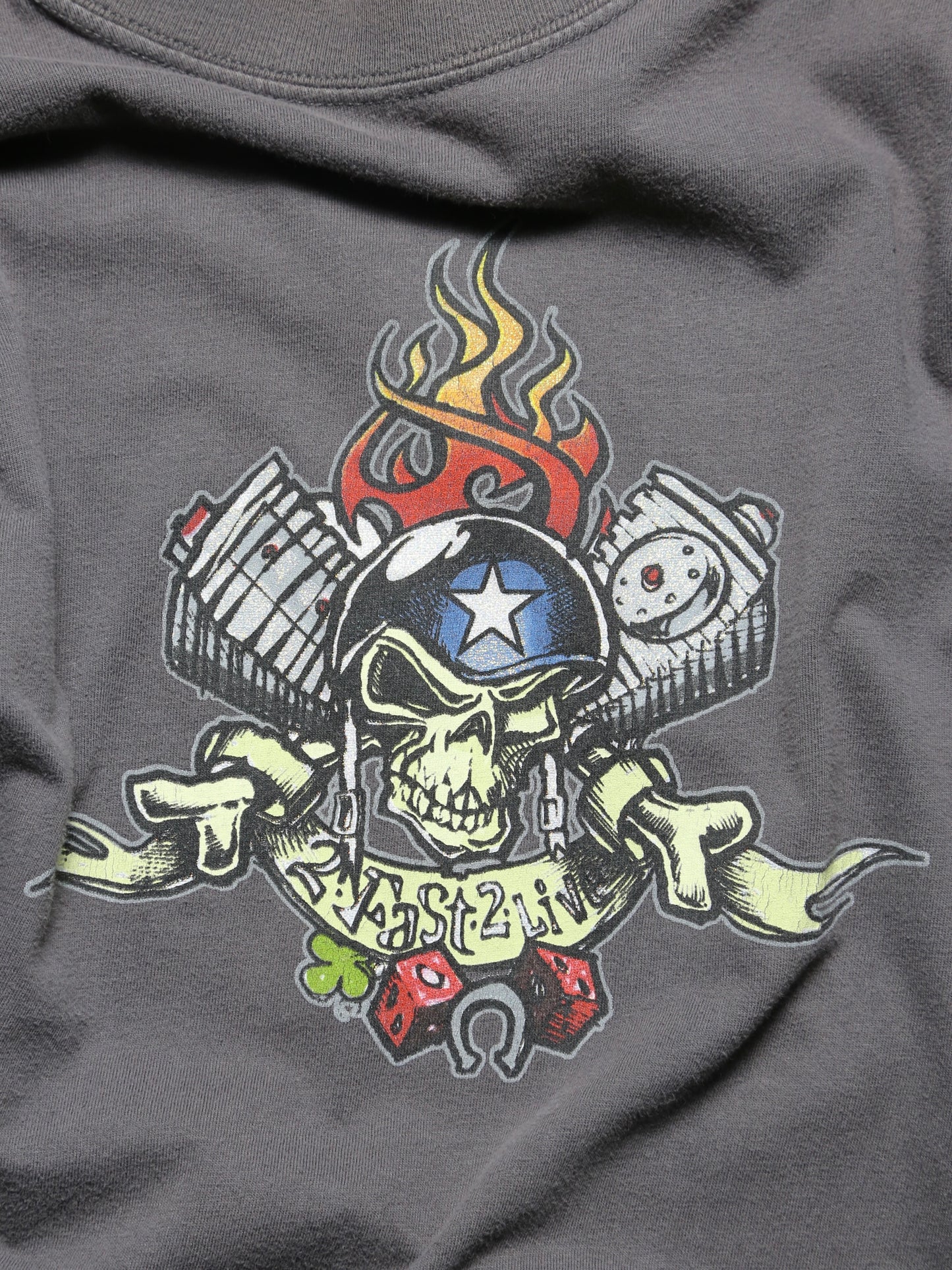 2000S TOP HEAVY 2IN1 L/S TEE