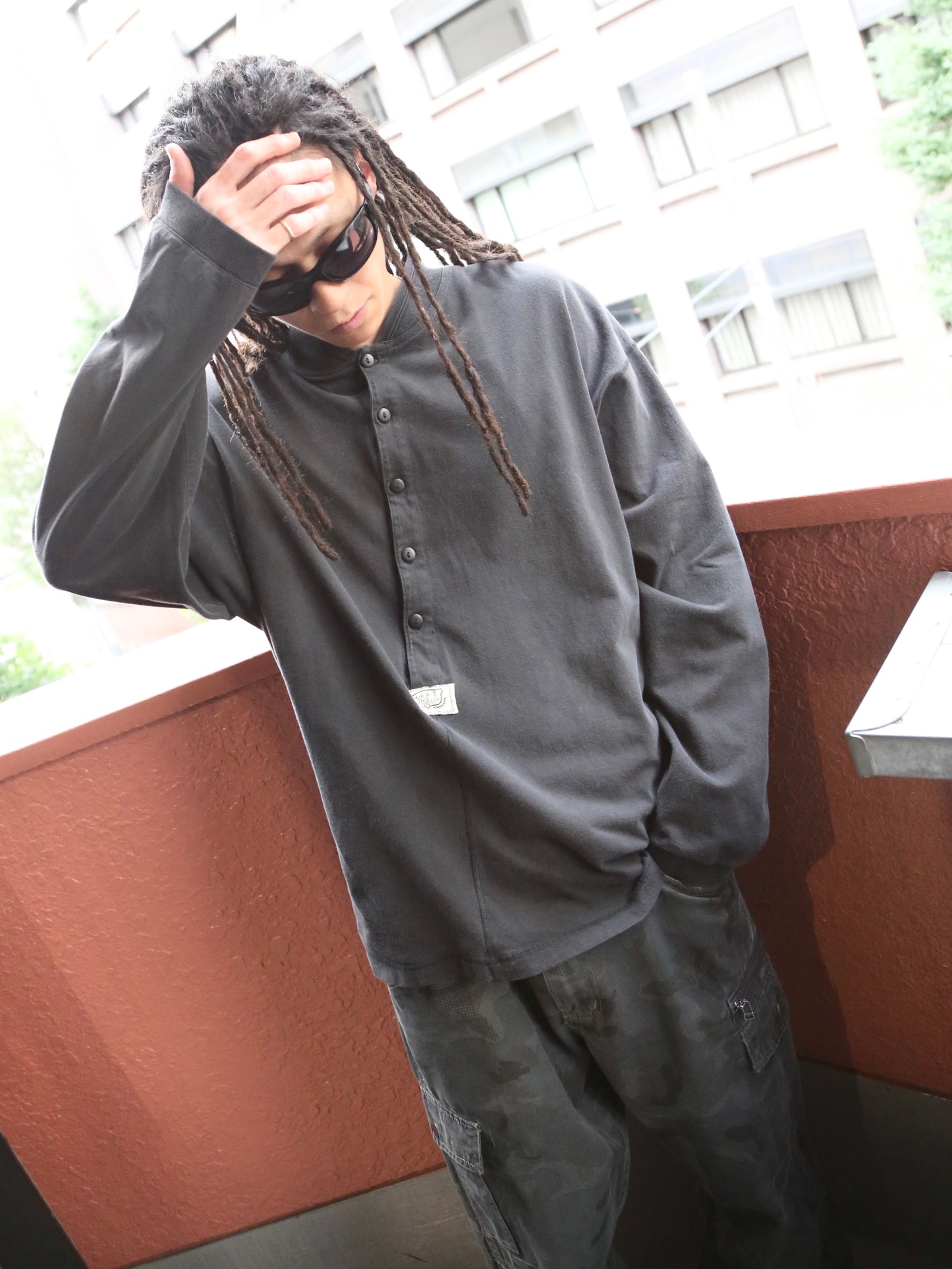 1990S HEET HENLEY NECK L/S TEE