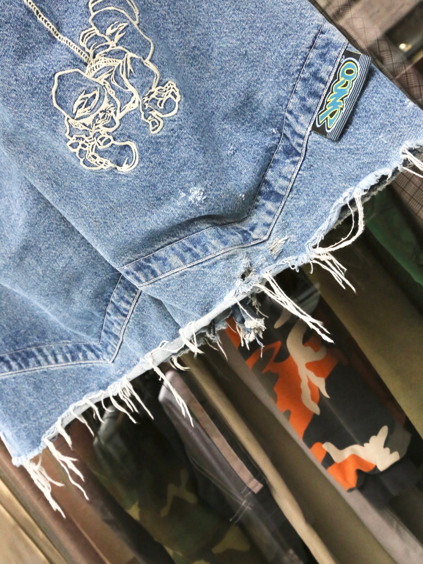 1990S JNCO"HANGIN" BAGGY DENIM PANTS