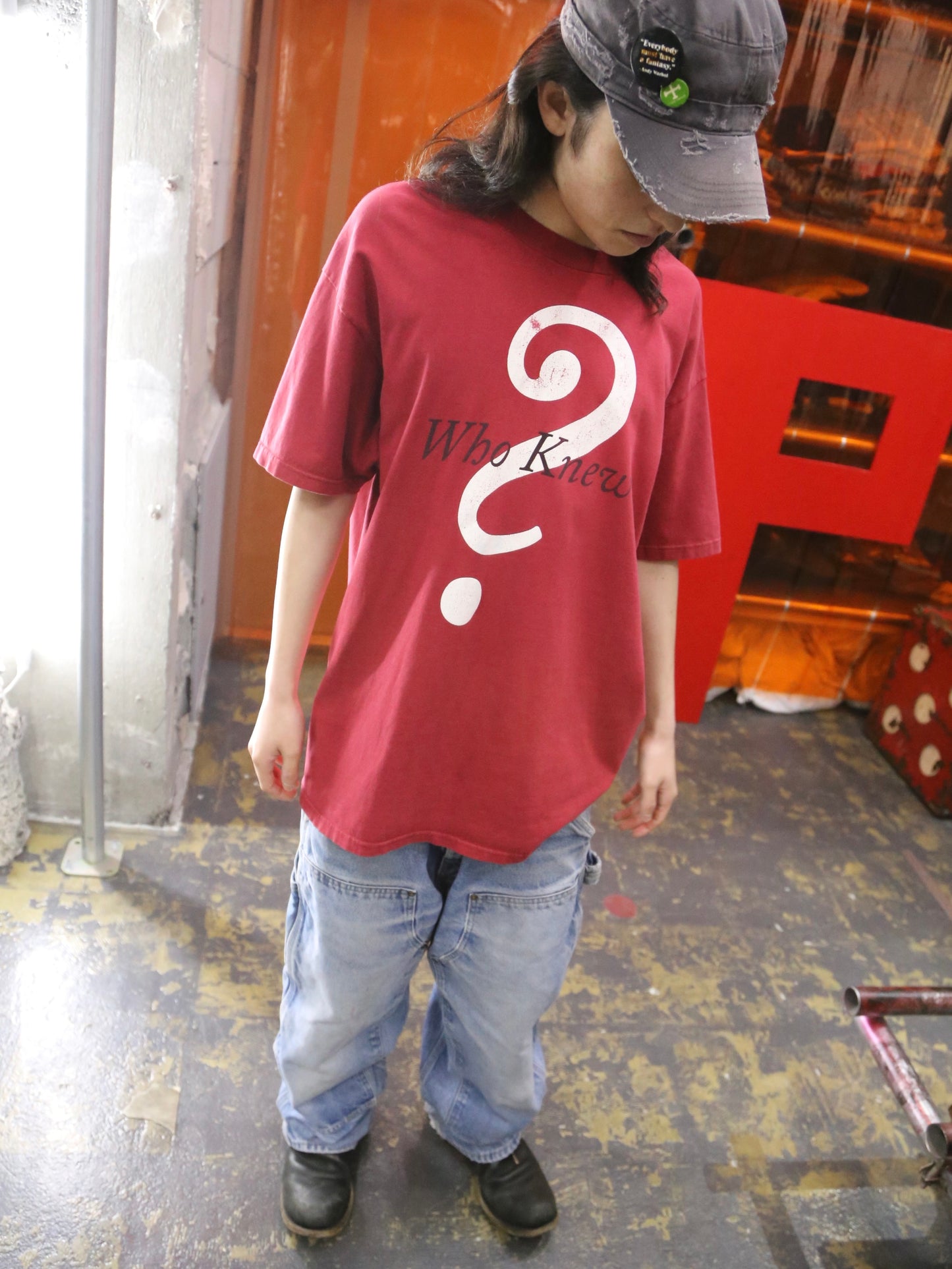 1990S "?" S/S TEE